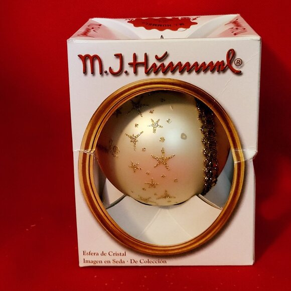 MJ Hummel 2006 Hansel & Gretel Winter Fun Glass Silk Bulb Christmas Ornament - Picture 13 of 14